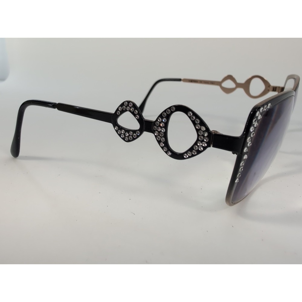 Caviar M1773 C24 Black Rose Gold Genuine Austrian Crystal 58-14-135 Frames - Picture 8 of 14
